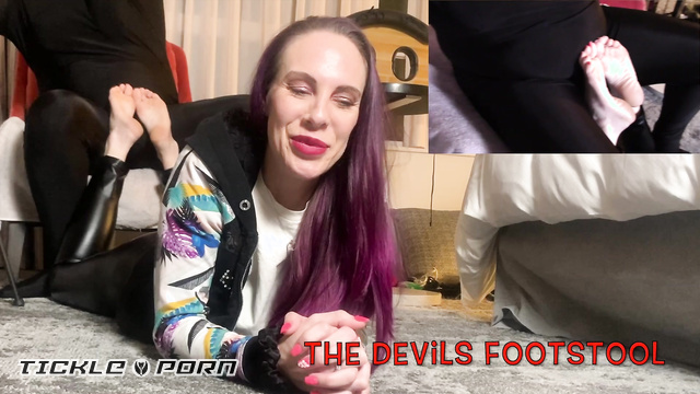 The Devils Footstool – TickleJob Goddess Vicky V