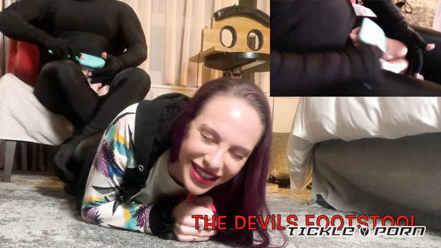 The Devils Footstool – TickleJob Goddess Vicky V