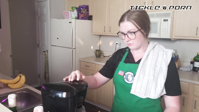 Fiesty Goddess Fina – Bratty Bitch vs Barista Tickle Takedown