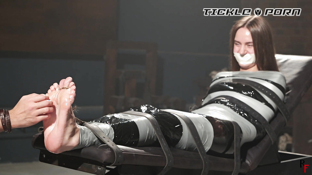 RF Studio Production – Her First Mummification And Tickling Of Bare Feet