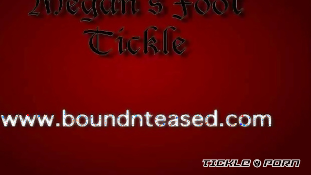 Bound 'n' Teased – Megan’s Foot Tease