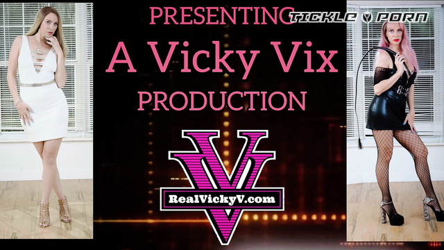 RealVickyV - Slave Rose Tickles Goddess Vicky And Her Friends Senseless