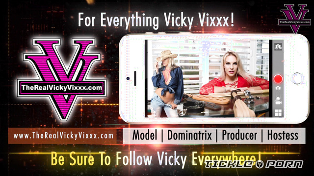 RealVickyV - Tickle Session POV: Jen Restraints And Teases Vicky Vixxx