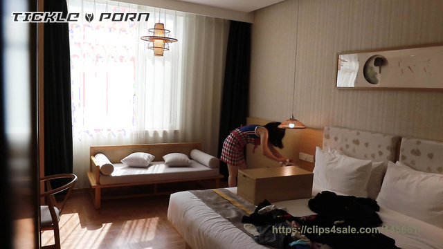 CGBF - The Chinese Nanny Bound to The Bed During a Tickling Session