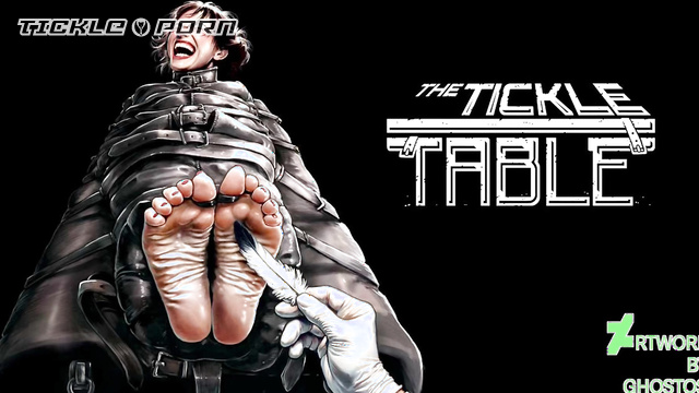 Fettish - Trapped on Tickle Table: Mummification & Honey Kinkade’s Feet Part 2