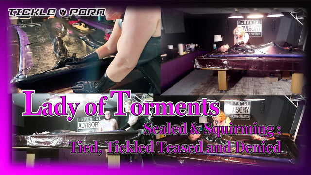 Lady of Torments - Sealed & Squirming: Vac Bed Tickling With The Mistress Tammy