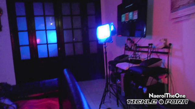 NaerolTheOne - Fishnet Kitten’s Needy Wriggle: A Sweaty Hogtied Tickle Session
