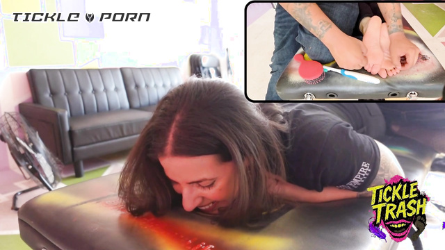 Tickle Trash - Aria Morningstar’s Rebellion Ends: A Deep Rebel Soles Foot Tickle
