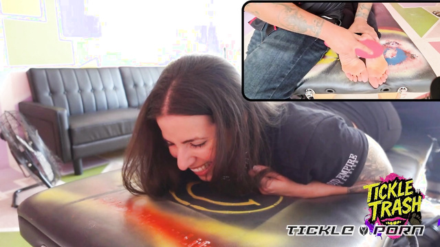 Tickle Trash - Aria Morningstar’s Rebellion Ends: A Deep Rebel Soles Foot Tickle