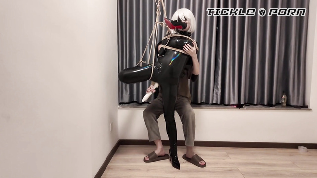 OrangeXXOO Bondage - The Fallen Agent: Hua Zhu’s Latex-Clad Surrender And Captivity