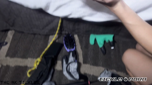 The BK Tickler - Nathalia VS Tyler: The Cheerleader Initiation Leads To Intense Feet Stimulation