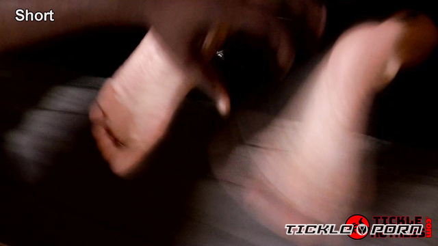 TickleHotness - Fear & Fingers In Stocks For Ginary Big Soles Part 2
