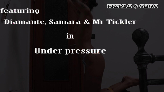 Italians Tickling - Skinny Latina Babe Glistening Under Firm And Oiled Fingertips