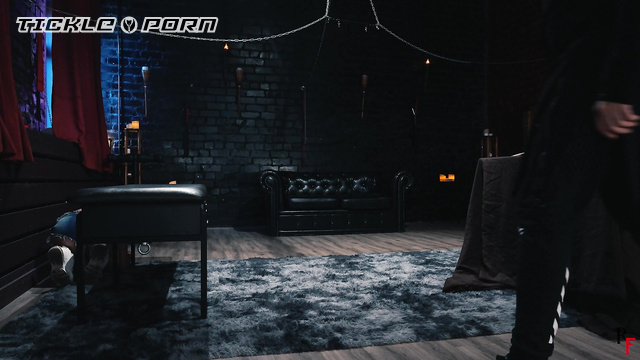 RF Studio Production - Upper Body Tickling In The Collectors Dungeon For Ashly And Rebecca