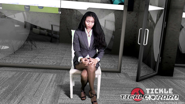 Shy And Wild Tickling - The Adjuster Yoko: We Finally Done Yet With Your Feet Part 1