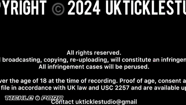 Uk Tickle Studio - No Resistance: Crazy Ticklish Jessica’s Bound Tickle Challenge