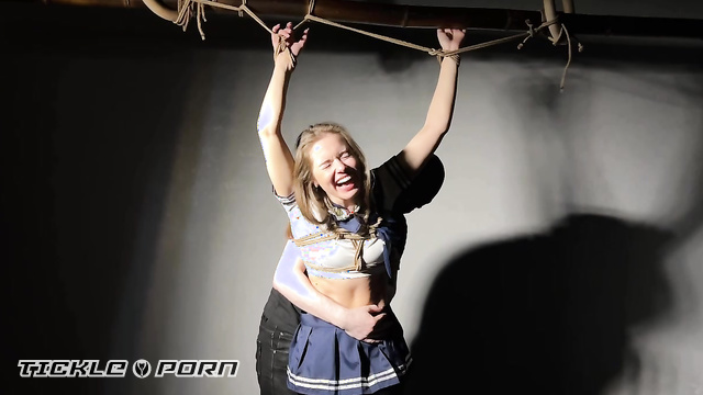 Let’s Tickle Armpits Of Japanese Schoolgirl Princess Leya: Intense Kinky Armpit Fetish