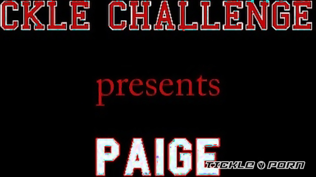 Tickle Challenge - Flirty Paige Endures Raunchy Underarm Tickles In Wrist Chains