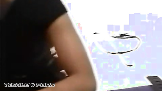 Realtickling - White Top Cutie Faces Kinky Foot Tickling From A Close-Up Camera View