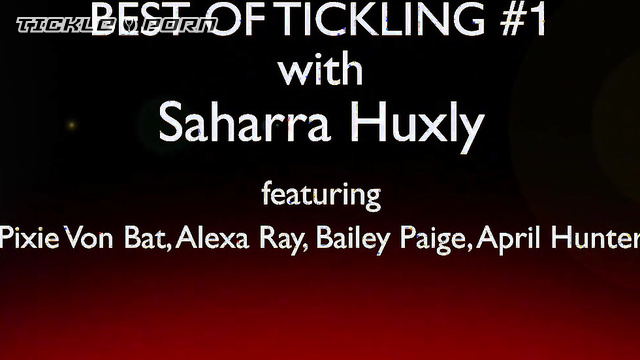Zombie Riot Media - Saharra Huxly Best Of Tickling Compilation: Extremely Horny Submissive Girls