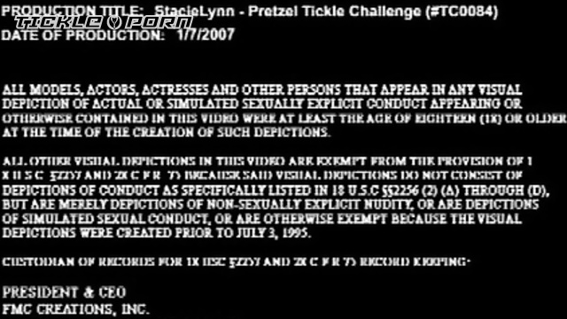 Tickle Challenge - Red Curtain Heat Frames Stacie Lynn’s Held Wrists And Wild Tickles