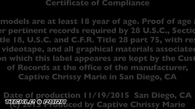 Captive Chrissy Marie – Bound Tickle Torture 1