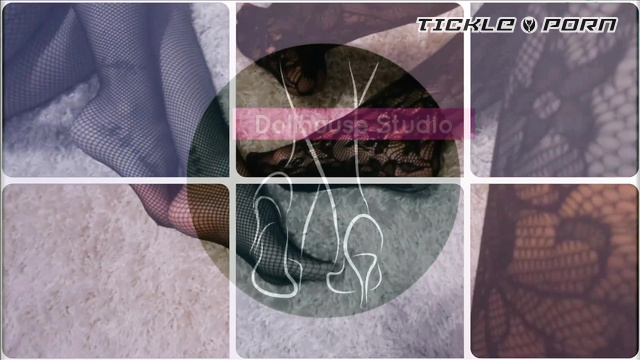 Doll House Studio - Trapped Barefeet Index Finger Tickling With Long Red Finger Nails