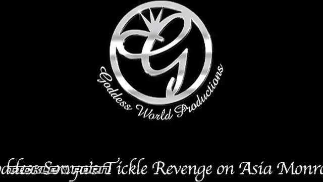 Ethnic Kink – Goddess Sonya’s Tickle Revenge on Asia Monroe