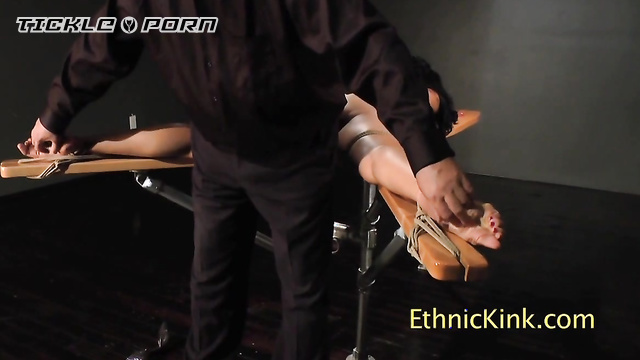 Ethnic Kink – Yasmine Deleon Ass and Foot Tickle