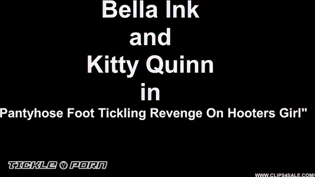 Tickling Handjobs Female Orgasm – Pantyhose Foot Tickling Revenge on Hooter’s Girl