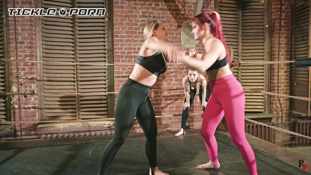 RF Studio Production - Pandora vs Annabelle Mixed Tickle Wrestling