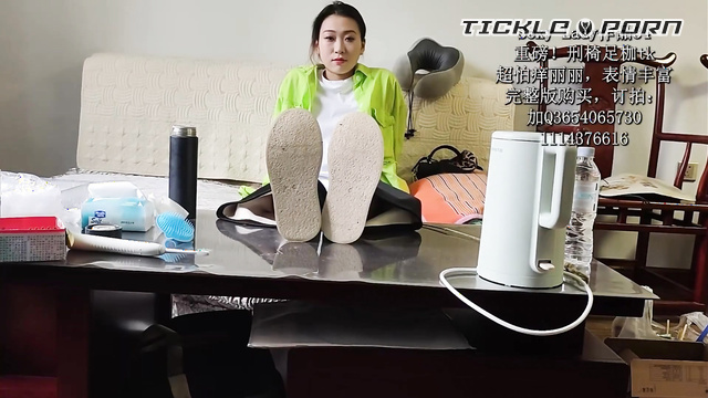 Chinese Tickling TK - Super Ticklish Torture Chair