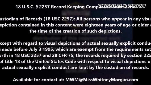 Sensuous Submission - Kitty Quinn & Whitney Morgan Tickle Interrogation