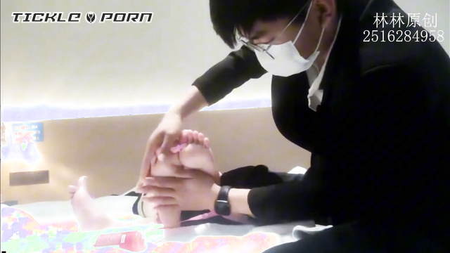 Chinese Tickling TK - Schoolgirl with glasses
