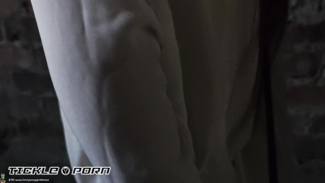 Chinese Tickling TK - Girl tied up and giving blowjob