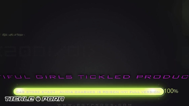 BGTP CLIPS STORE - Poison Ivy Tickling Cosplay - Alicia Charmed