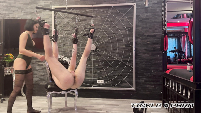 Jolie Berrie - Predicament Bondage Tickling Part 2