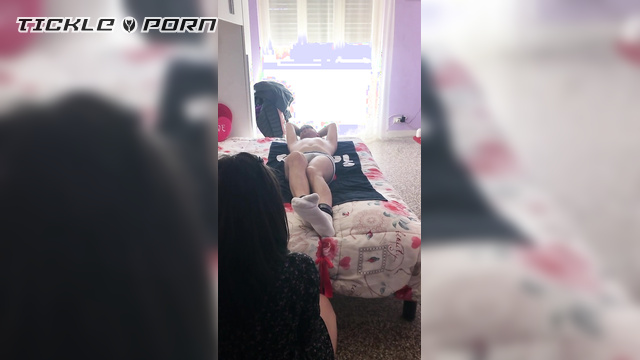 Italian Tickling Boy - Stranger Discovers the House of Tickles