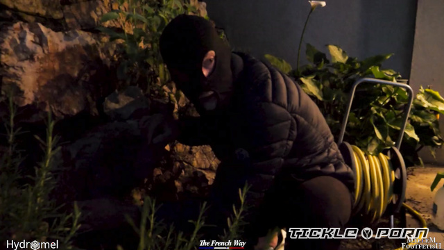 The French Way Tickling - The Kidnapped Brunette with Oiled Feet