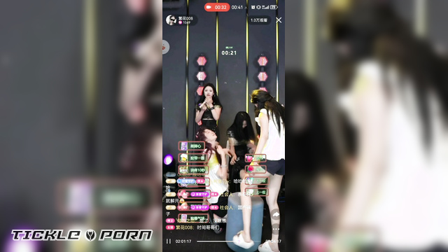 Chinese Tickling TK - Live Tickle Challenge: Girls vs Shoe Brush