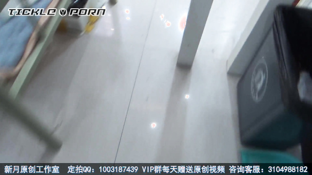 Chinese Tickling TK -  Imprisoned in Foot Shackles