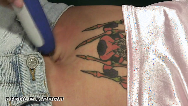 Tickled Pink - Strapping Pinky for a Good Tickle Session