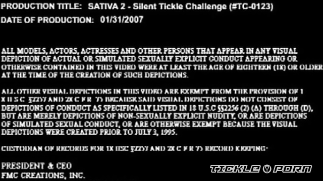 Tickle Challenge - Silently Tickle Sativa