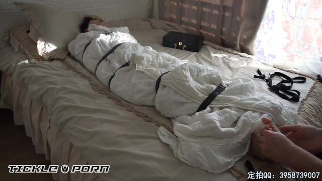 Chinese Tickling TK - Didn't Expect My Roommate Was Still at Home