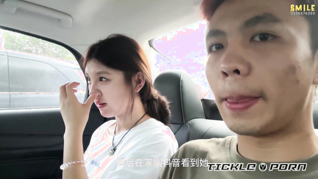 Chinese Tickling TK - Tickling My Friend with My Girlfriend
