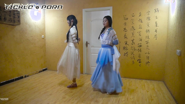 Chinese Tickling TK - Lustful Magistrate Ordered Capture Two Dancers