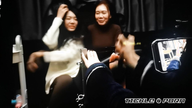 Chinese Tickling TK - Mother and Daughter Extreme Tickle Battle