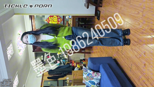 Chinese Tickling TK - Shin Shin in Tight Jeans: Feet Scratched Without Mercy