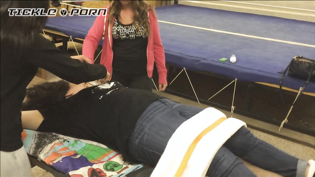 The Stocks Studio - Tickle Revenge: Andi Can’t Escape From Table
