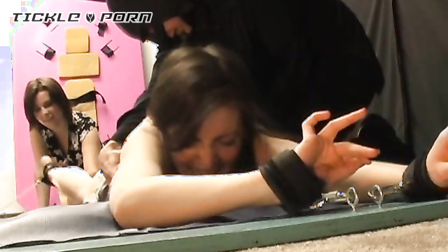 Real Tickling - Tickling Marilyn Continues: Bondage Slave Must Laughing Loud